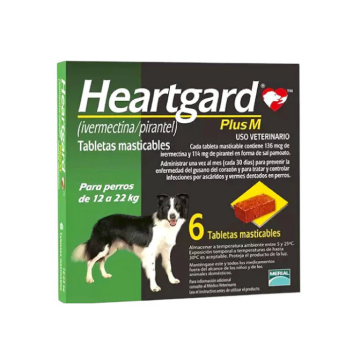 HEARTGARD PLUS PERRO MEDIANO (11-22 KG)
