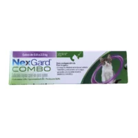 NexGard Felino -  Combo pipeta antiparasitaria interna y externa para gato 0.8 a 2.5 kg